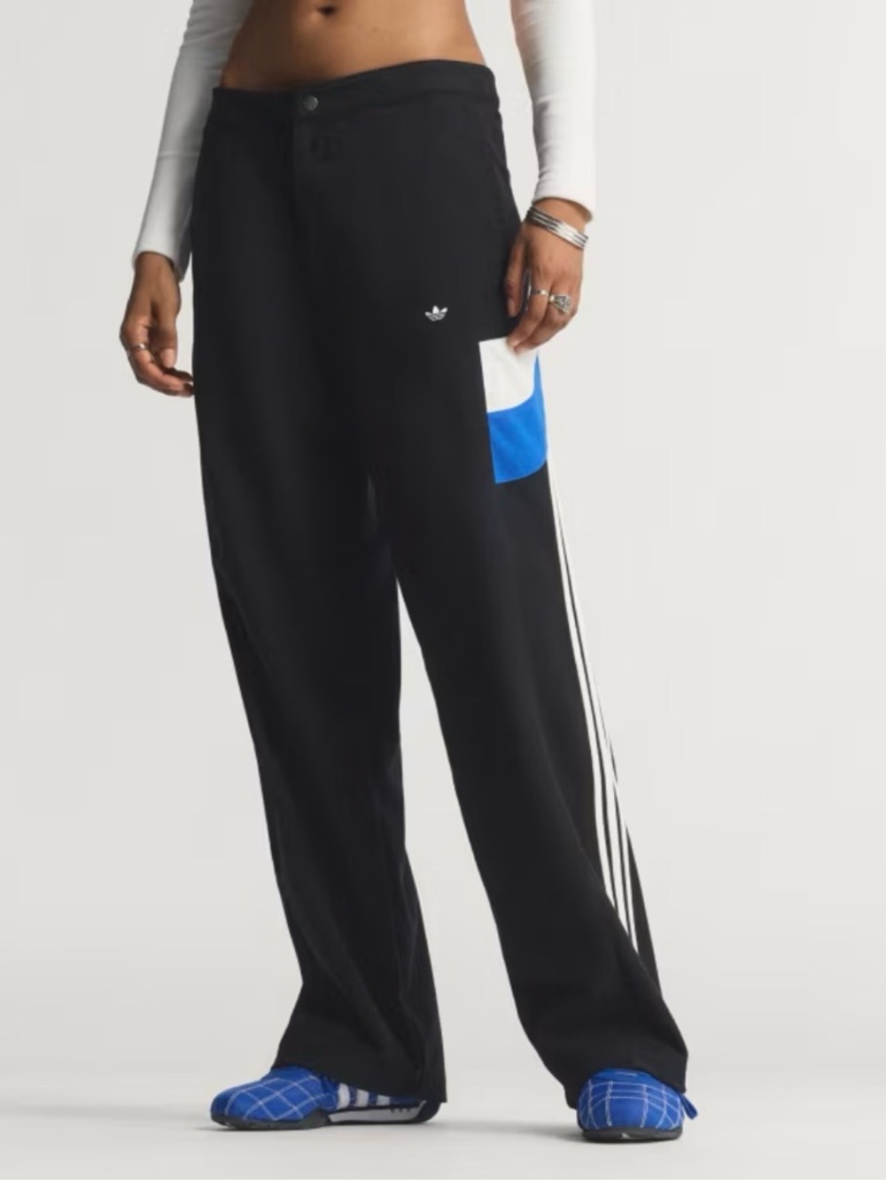ADIDAS WOMENS BLOCKING TRACK PANTS SIZE 2 JY2392